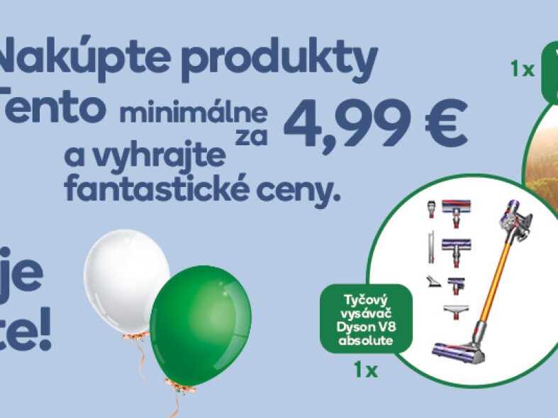 Tento oslavuje a vy vyhrávate